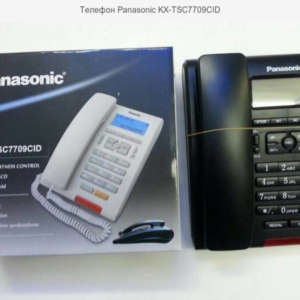 Panasonic KX-TSC7709CID Corded Phone with 2-Line LCD, Caller ID, Speakerphone