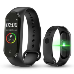 M4 Plus Health Band with Heart Rate, Pedometer, Sleep Monitor, Bluetooth 4.0