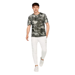 Men's Basic Fit Jogging-Style Trouser with Stretch Waist and Side Pockets
