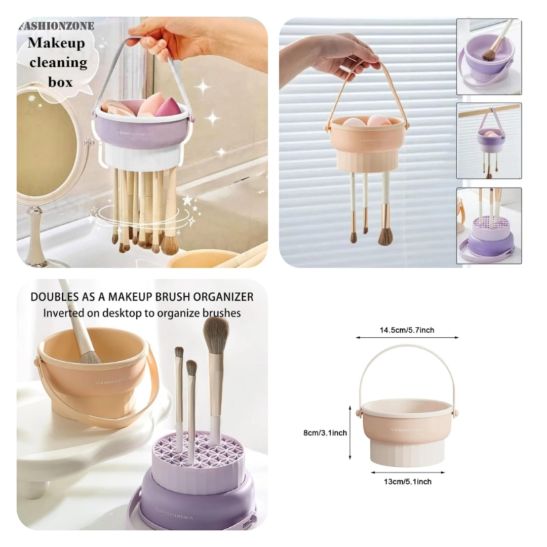 3-in-1 Makeup Brush Cleaner