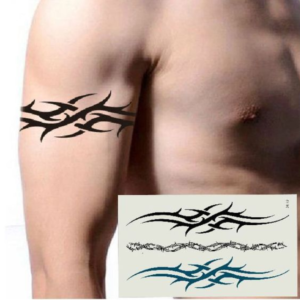 Pack of 3 Noble Lace Temporary Tattoos, 10.5 x 6 cm Each, New Style