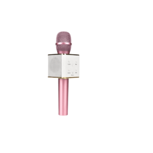 Q7 Wireless Bluetooth Microphone with Karaoke Speaker, 8-Hour Battery, App Compatible