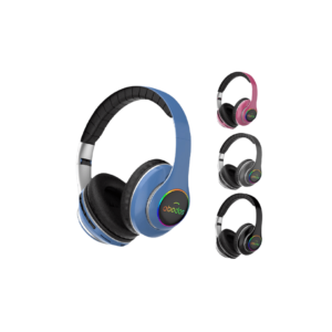 AS-WH03 Foldable Bluetooth Wireless Headset with 20hr Playtime, 6 EQ Modes, HD Mic