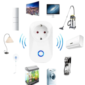 SA - P202A WIFI Smart Socket White with App & Voice Control, Timer, Share Function