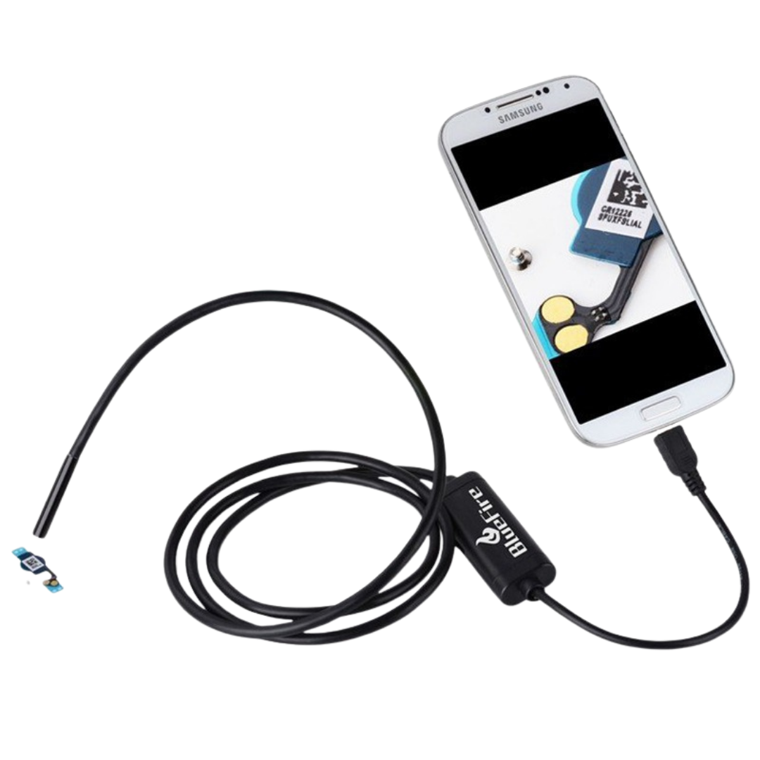 11.5 Feet Waterproof Endoscope Camera with 6 LED Lights for Android and PC