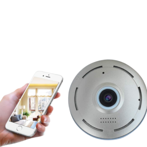 Panoramic Fisheye CCTV WiFi Camera 1280x960 Full HD 360? View with Night Vision and Two-Way Audio