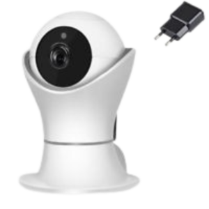 J4 360 Panoramic 3D Wireless Camera with Motion Detection and Two-Way Audio