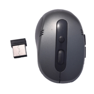 HP Wireless Optical Mouse 2.4G 7100 Grey with Ergonomic Design and Precise Navigation
