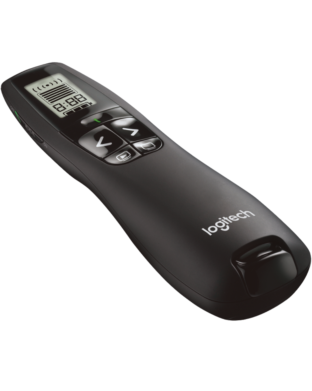 Logitech Laser Presenter Remote with LCD Display, Green Laser, 100-Foot Range