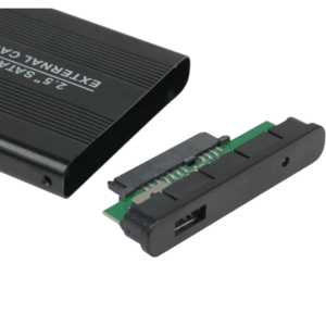 2.5 Inch SATA External Hard Drive Case USB 2.0 Compatible with Windows and Mac