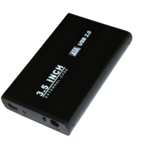 3.5 Inch SATA HDD Case with USB 2.0 High-Speed Transfer Port Durable Design