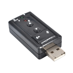 Mini External USB 7.1 CH Sound Card Adapter for Desktop and Laptop