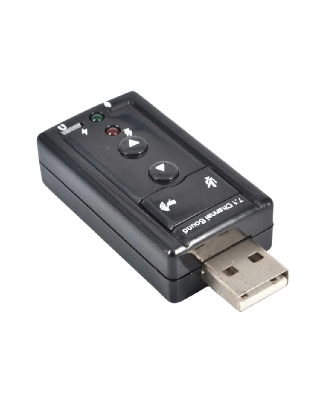 Mini External USB 7.1 CH Sound Card Adapter for Desktop and Laptop