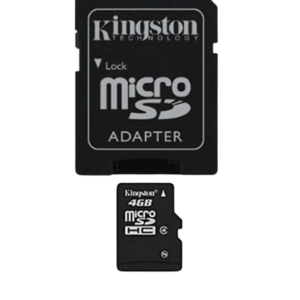 Kingston MICRO SD 4GB Memory Card