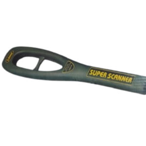 Super Hand Held Metal Detector ESH-10 with Ergonomic Grip, Sound and Vibration Alarm