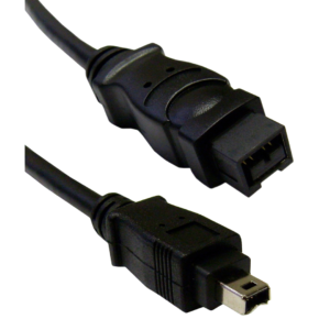 FireWire Cable 4-Pin to 9-Pin for High-Speed Data Transfer