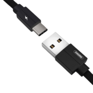 REMAX Kerolla Series Type C USB Data Cable 1M, 4A Fast Charging, Durable Braided Wire