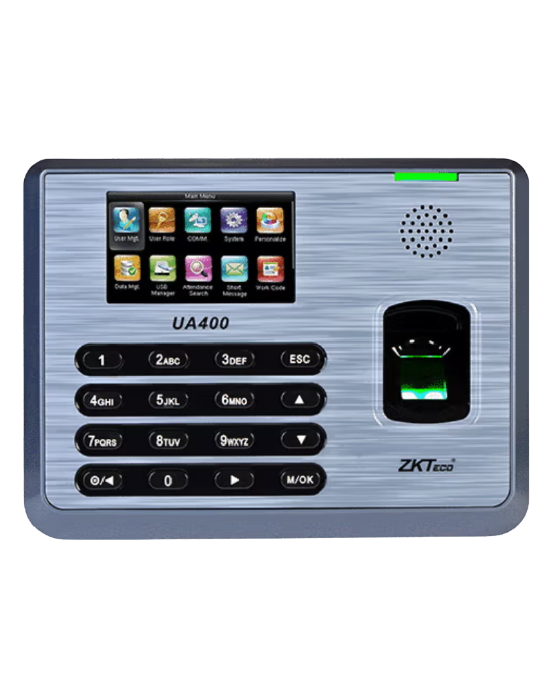 ZKT-TX628 Fingerprint Attendance Machine with Touch Keypad for Time Tracking