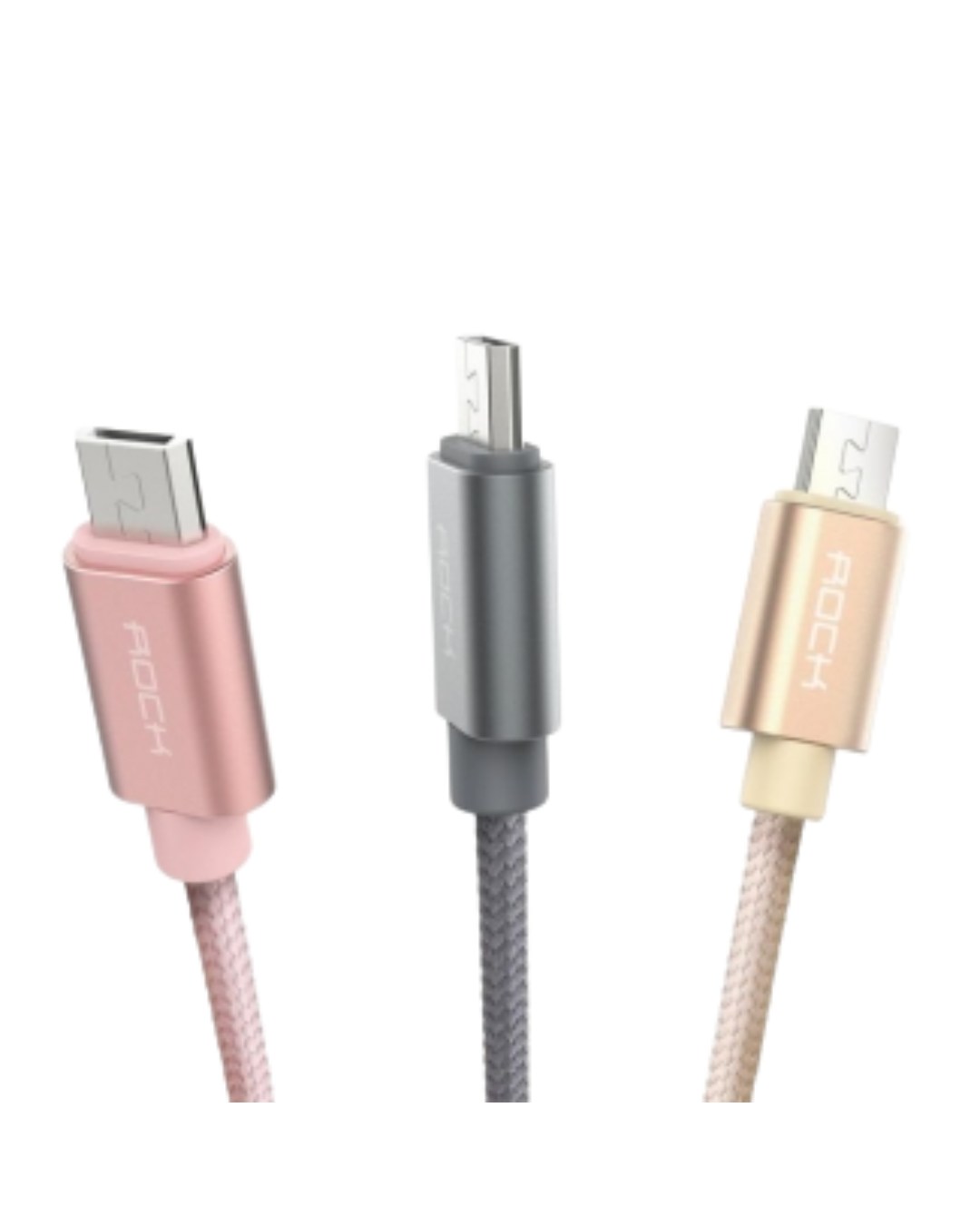 ROCK 3.3 Feet Micro USB Fast Charging Cable for Smartphones