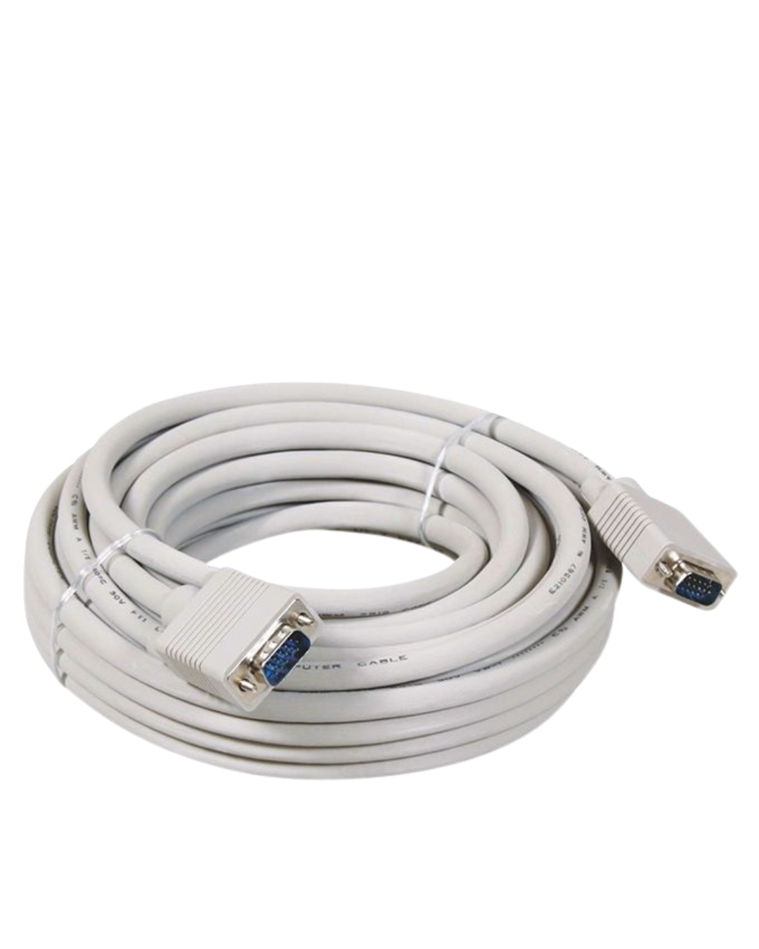 15m Male to Male VGA Cable with 24K Gold Plated Connectors