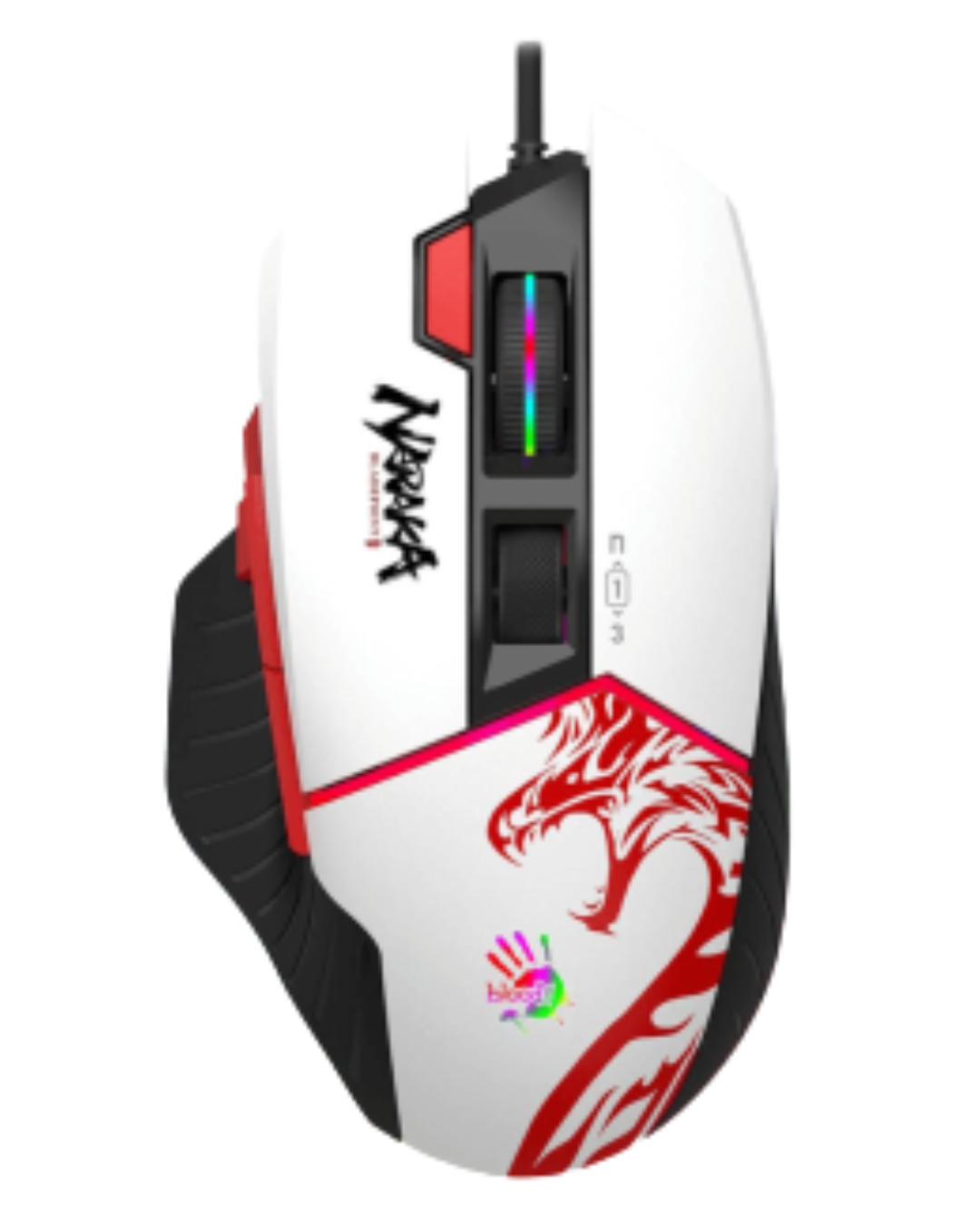 W95 Max 12000 CPI RGB Gaming Wired Mouse with Customizable Features