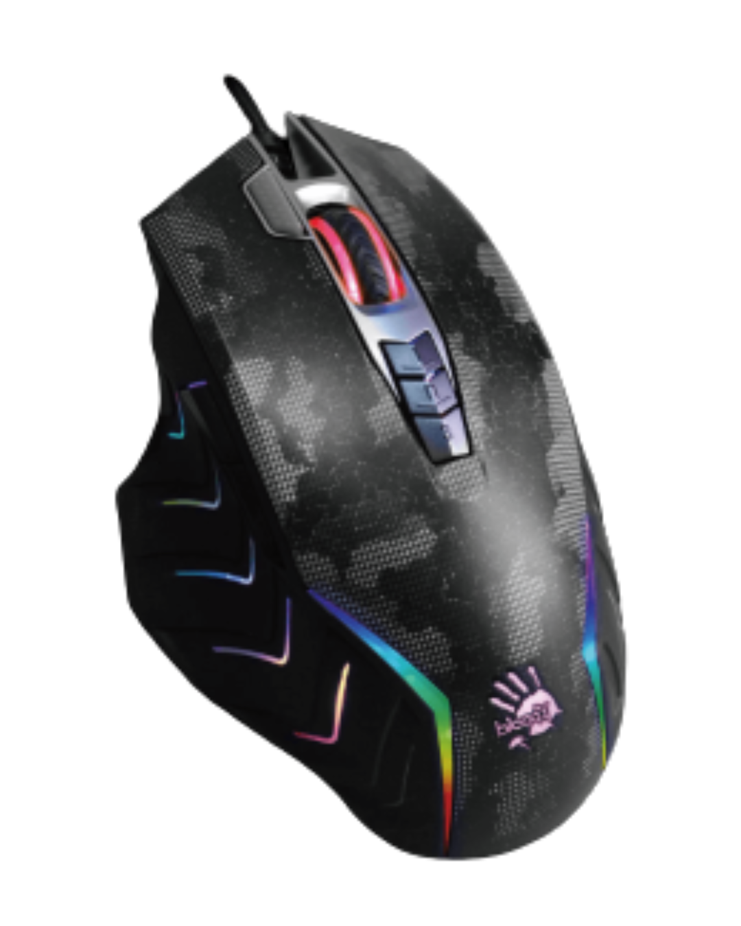Bloody 95s Gaming Mouse with 8000 CPI, RGB Lighting, and 1ms Response Time