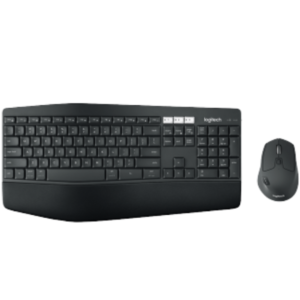 Logitech MK850 Wireless Keyboard and Mouse Combo for Multi-Device Productivity and Comfort