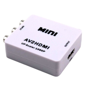 AV to HDMI Converter Adapter for 1080p Video Output