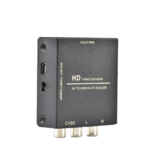 AV to HDMI Adapter RCA to HDMI HD Converter 1080p for Video Editing and Playback