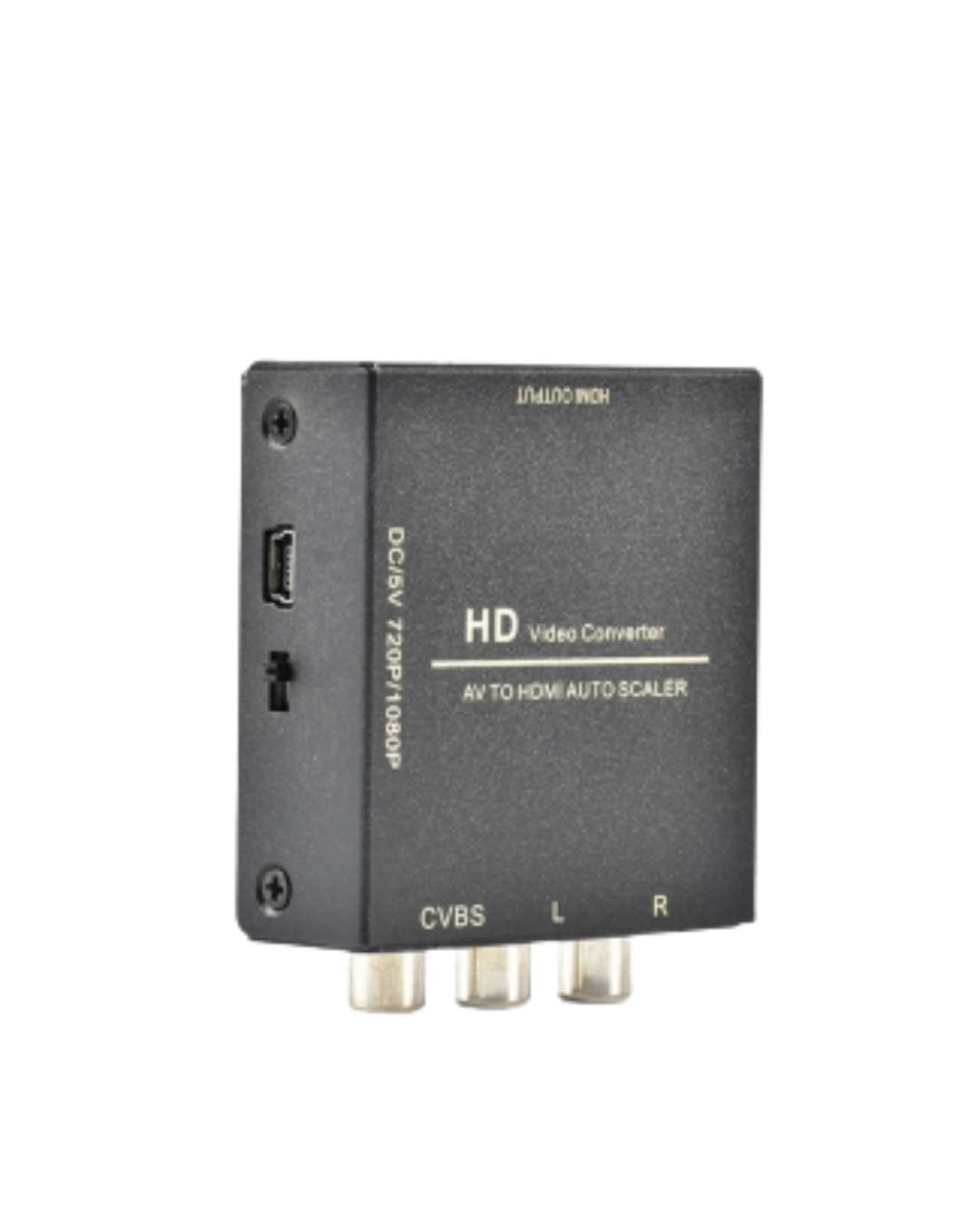 AV to HDMI Adapter RCA to HDMI HD Converter 1080p for Video Editing and Playback