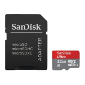 SanDisk 32GB Ultra Micro SDHC Memory Card Waterproof and Shockproof