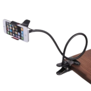 Flexible Mobile Phone Holder with Industrial Strength Clamp