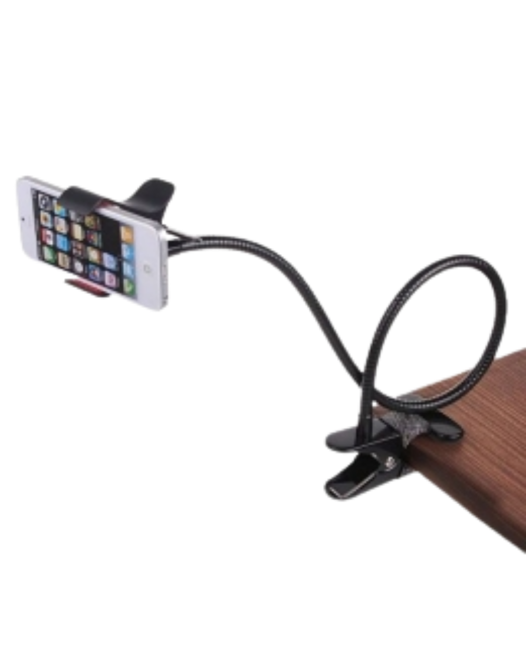 Flexible Mobile Phone Holder with Industrial Strength Clamp