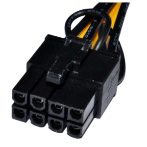 8-Pin VGA Card Connector Cable 16cm Length