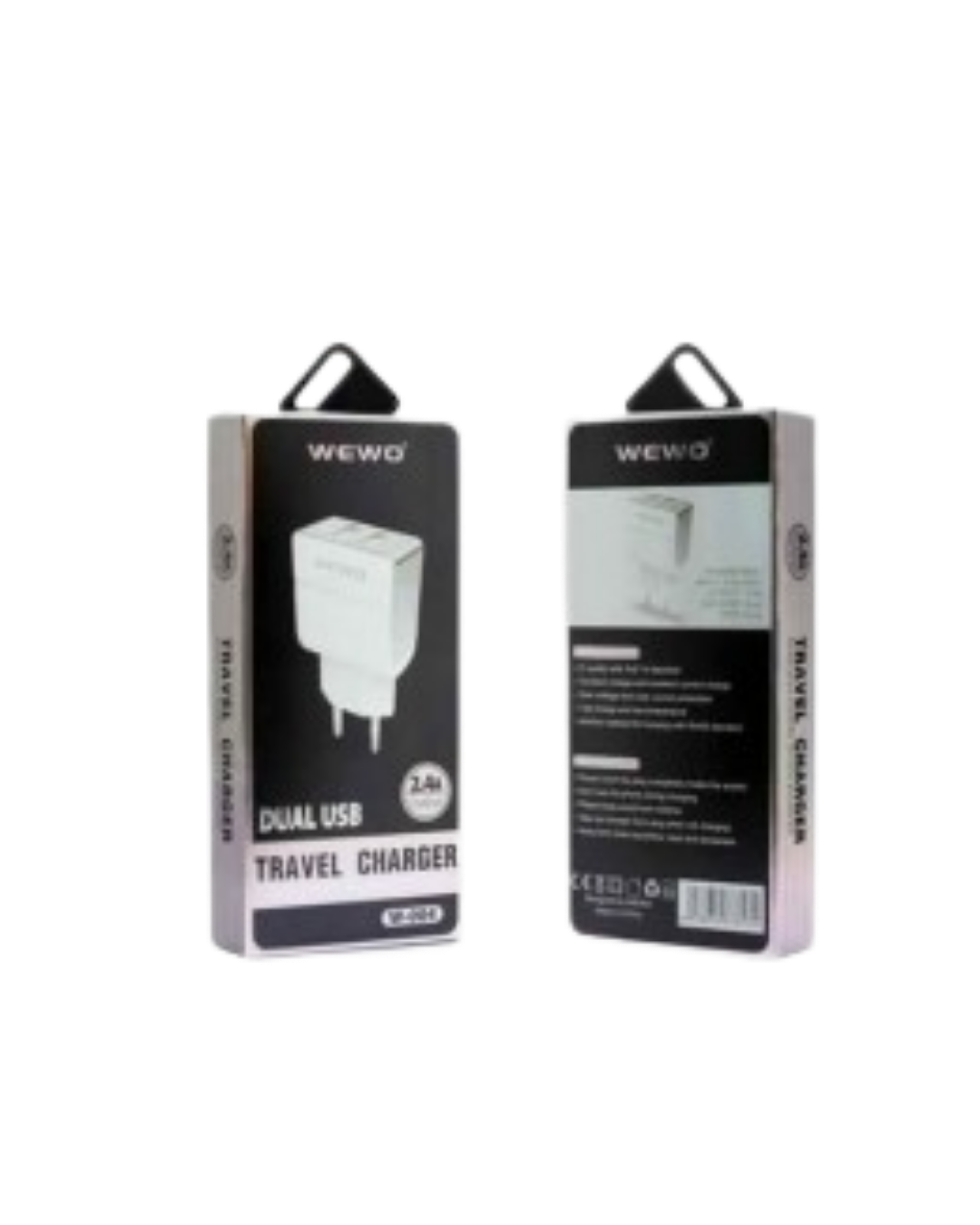 Wewo W004 Dual USB 2.4A Travel Charger with Qualcomm Quick Charge and Safety Features