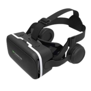 Shinecon 6 Generations 3D VR Glasses Headset with Earphones for Phones up to 6