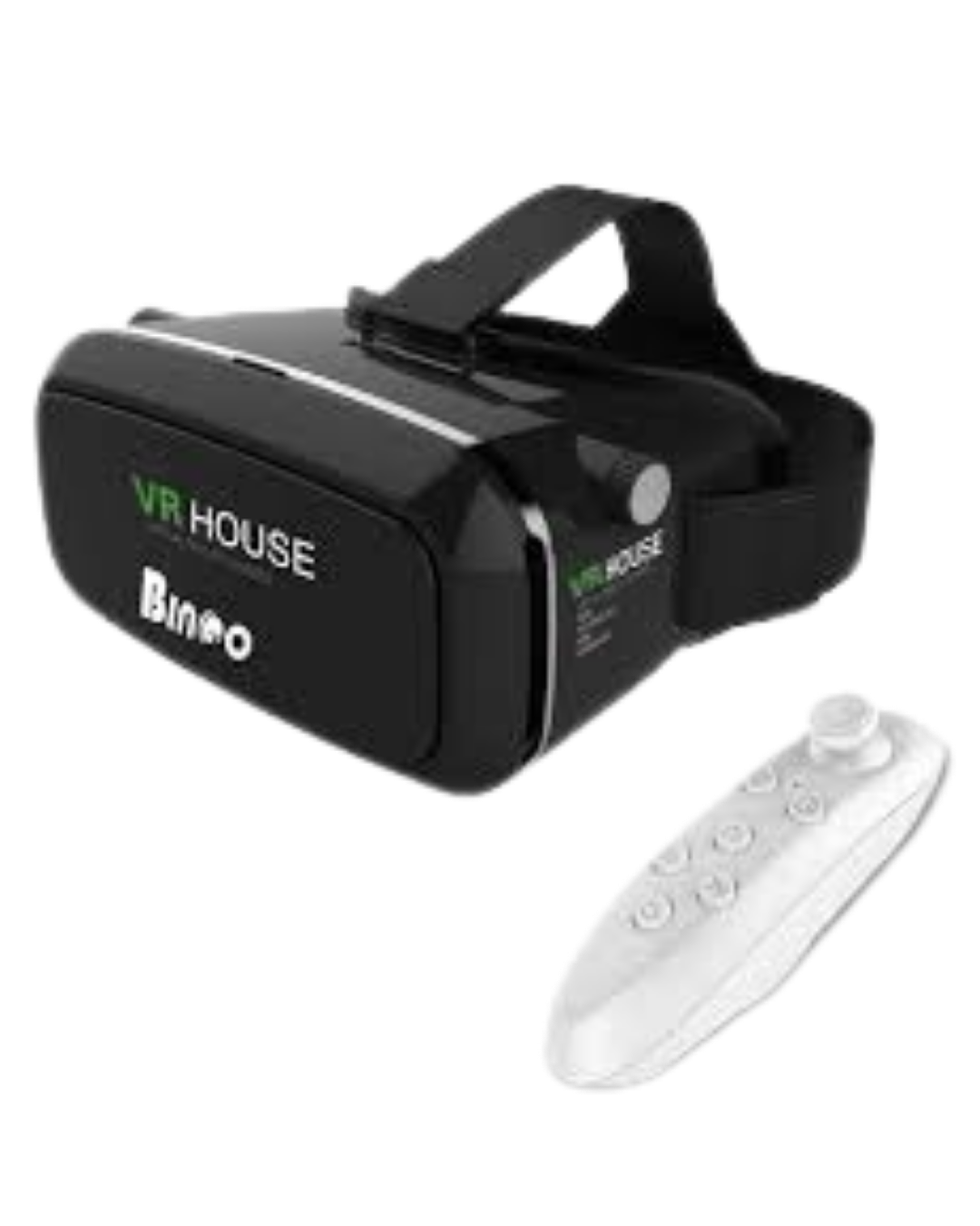 V300 Adjustable 3D VR Glasses with Remote for Smartphones 3.5-6 Inch