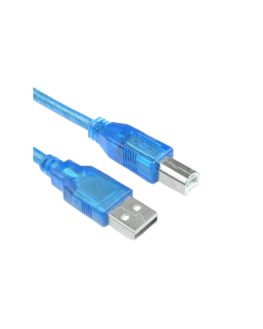 High-Speed USB 2.0 Printer Cable 1.5m for PC and Mac Connectivity