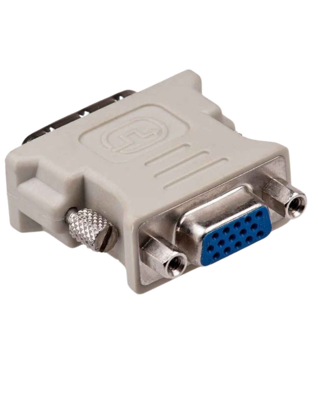 DVI Male 24+1 to VGA Female Display Adapter Connector for PC and Mac