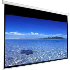 Manual 70-Inch Projector Screen with High-Low Case Adjustment