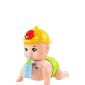 Singing Crawling Electronic Baby Toy with Lights, Music, and Sound Effects