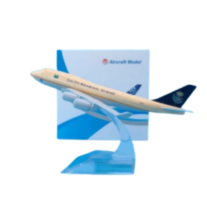 Metal Airplane Model Saudi Arabian Boeing 777 Miniature for Skill Development