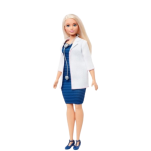 BRB Barbie Doctor Doll - Professional Outfit for Imaginative Play