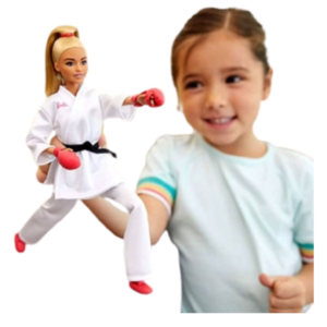 Barbie BRB Karate Doll - 8.5" Action Figure for Ages 3 and Up