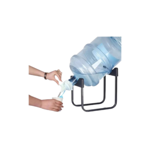 Water Bottle Metal Stand with Tap - Stable, Compact, Easy Setup