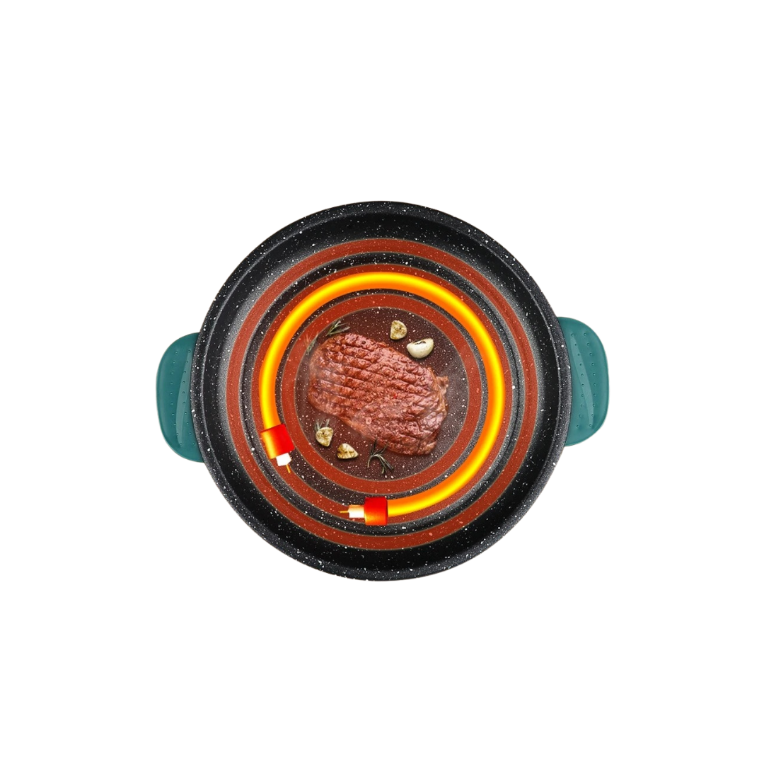 Loyaltaling 3-in-1 Non-Stick Multi Cooker Electric Frying Pan for 2-4 People