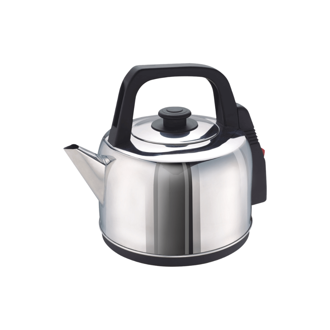 Large Capacity Electric Kettle Stainless Steel with Wide Mouth and Auto Shut-Off