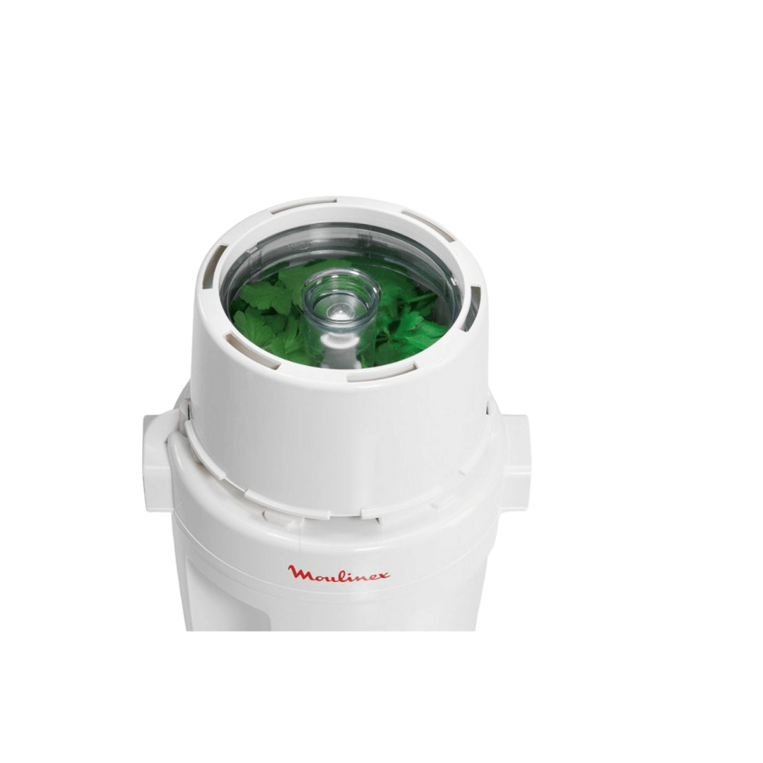 Moulinex 700W Manual Food Chopper with Curved Blades, BPA-Free, Portable