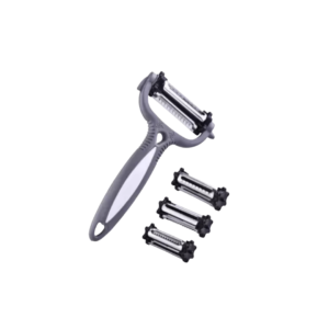 3 in 1 Roto Peeler with 3 Interchangeable Blades for Fruits and Vegetables