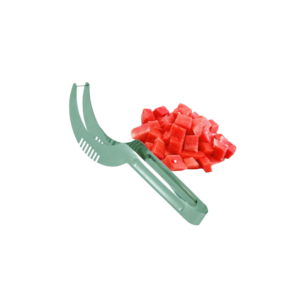 Top Rated Watermelon Slicer Stainless Steel Cube Cutter with Safe Rounded Edges